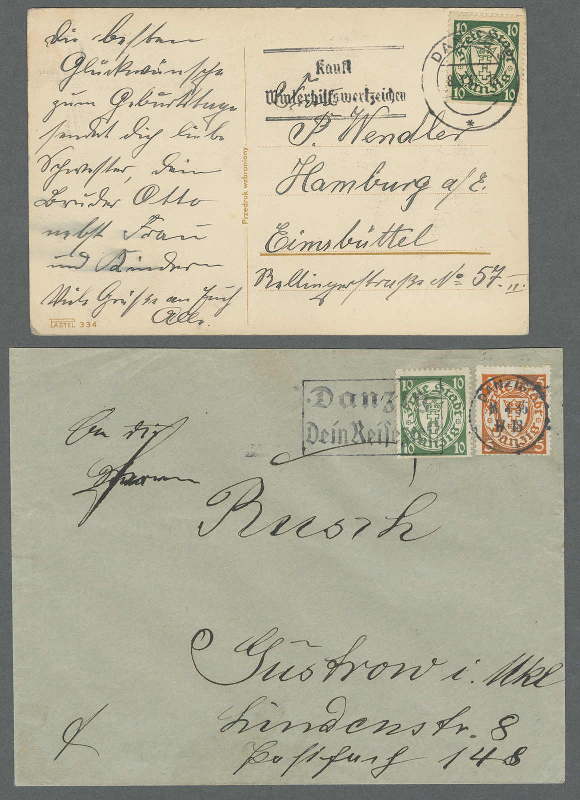 Lot 711 - deutschland danzig -  Auction House Thomas Schantl 5th Auktionshaus Thomas Schantl Auction