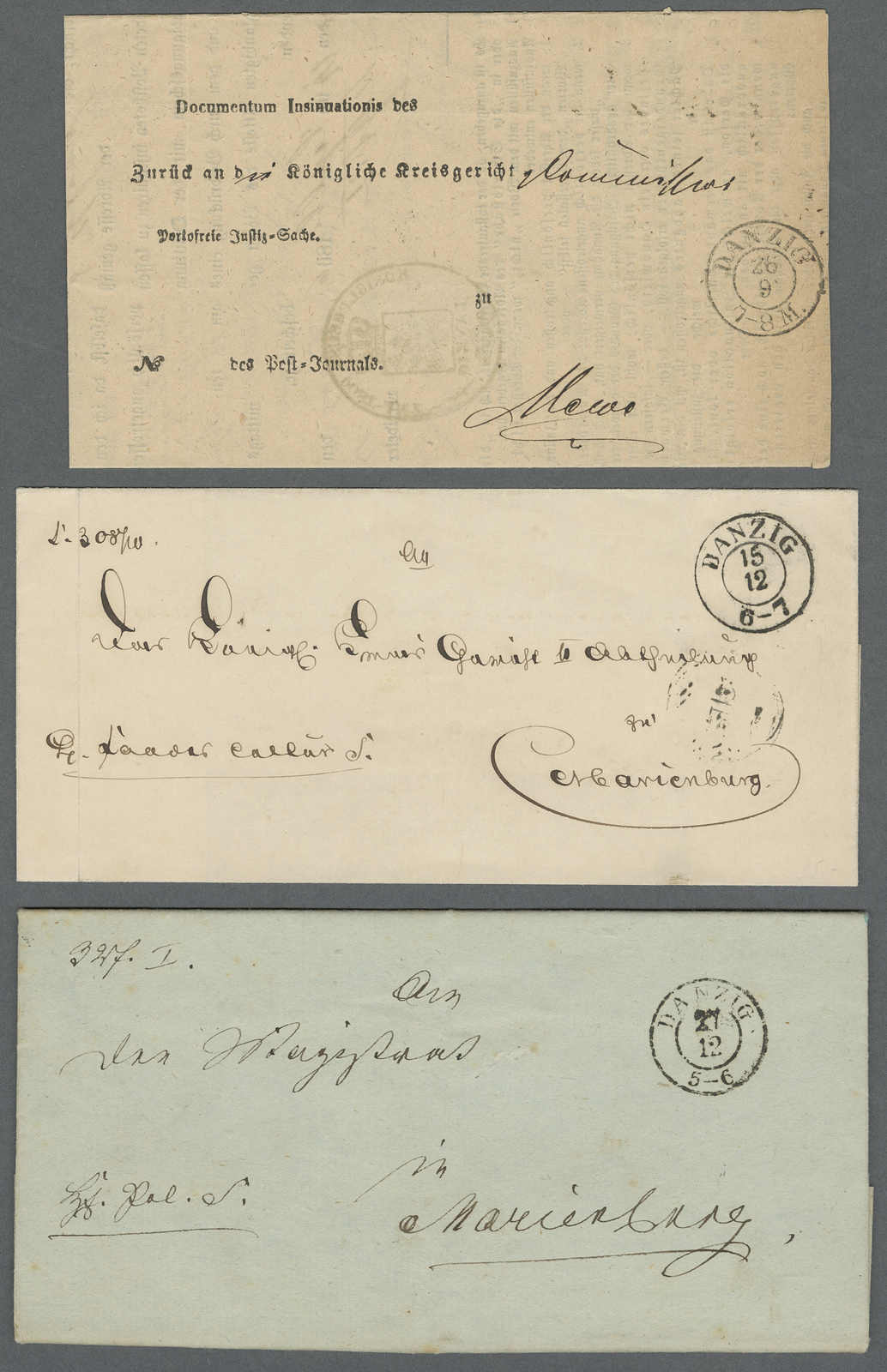 Lot 587 - deutschland danzig -  Auction House Thomas Schantl 5th Auktionshaus Thomas Schantl Auction