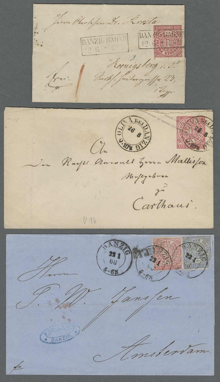 Lot 591 - deutschland danzig -  Auction House Thomas Schantl 5th Auktionshaus Thomas Schantl Auction