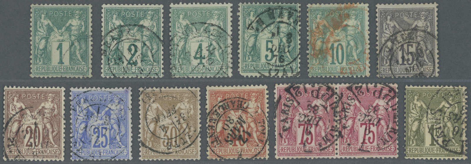 Lot 1320 - europa frankreich -  Auction House Thomas Schantl 5th Auktionshaus Thomas Schantl Auction