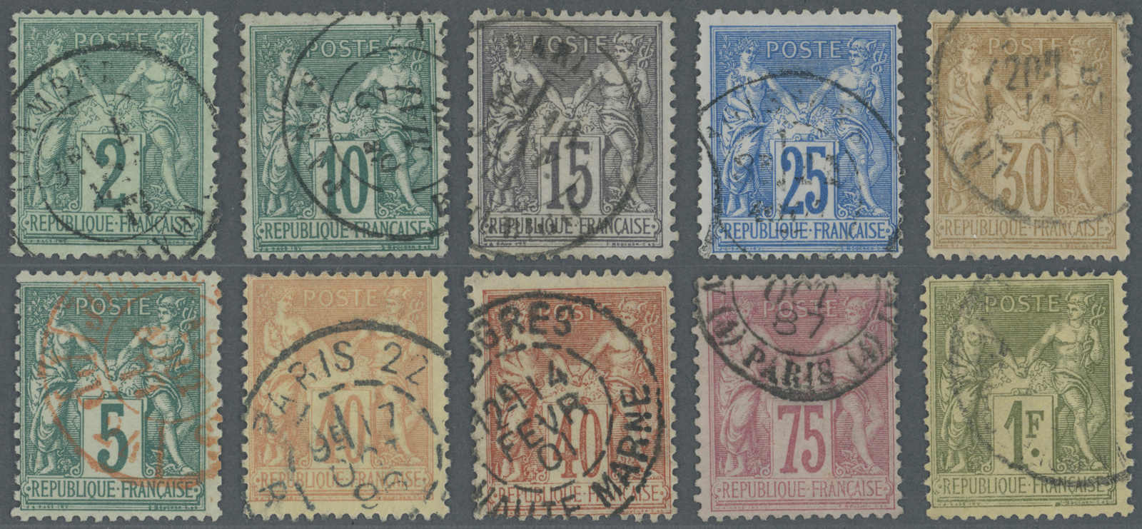 Lot 1321 - europa frankreich -  Auction House Thomas Schantl 5th Auktionshaus Thomas Schantl Auction