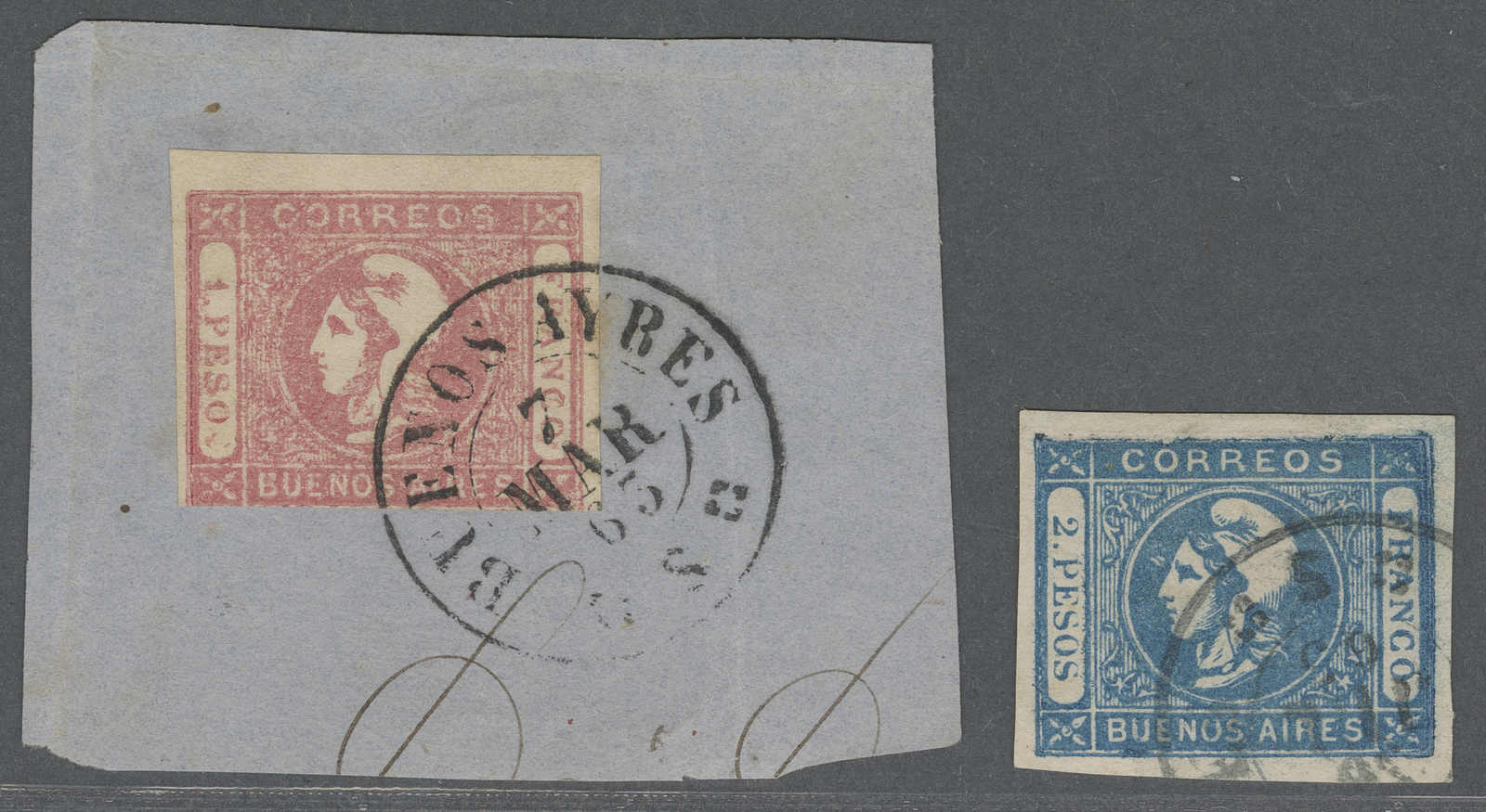 Lot 1054 - andere gebiete buenos aires -  Auction House Thomas Schantl 5th Auktionshaus Thomas Schantl Auction