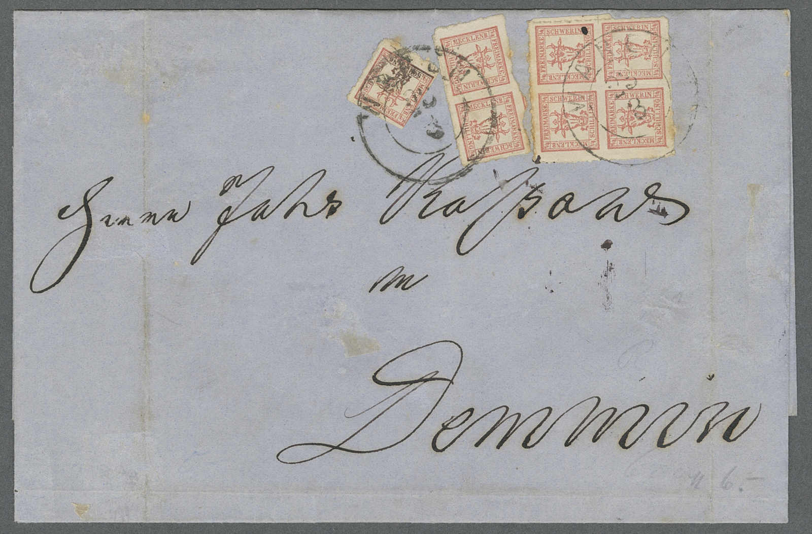 Lot 104 - deutschland altdeutschland mecklenburg schwerin -  Auction House Thomas Schantl 5th Auktionshaus Thomas Schantl Auction