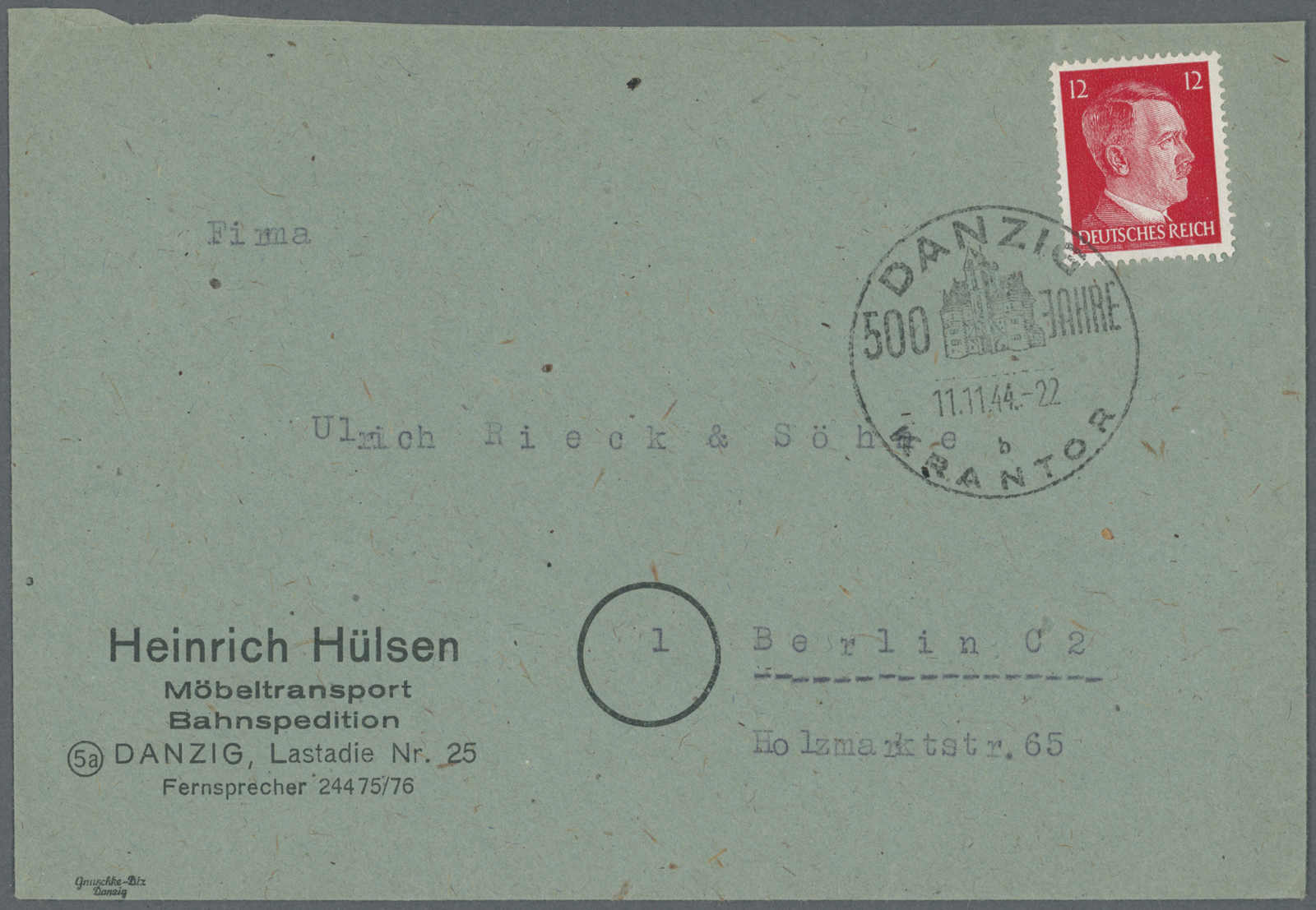 Lot 775 - deutschland danzig -  Auction House Thomas Schantl 5th Auktionshaus Thomas Schantl Auction