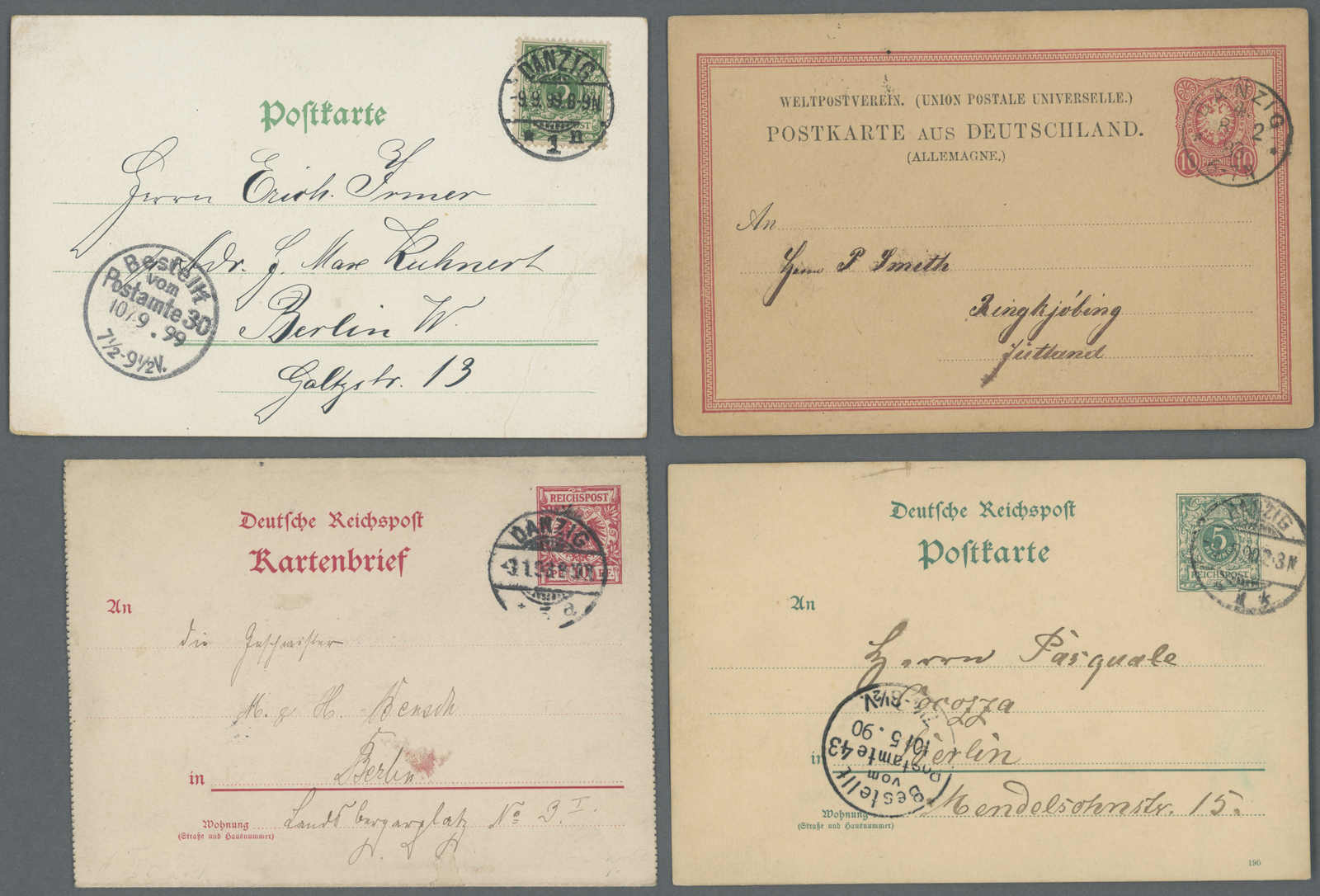 Lot 583 - deutschland danzig -  Auction House Thomas Schantl 5th Auktionshaus Thomas Schantl Auction