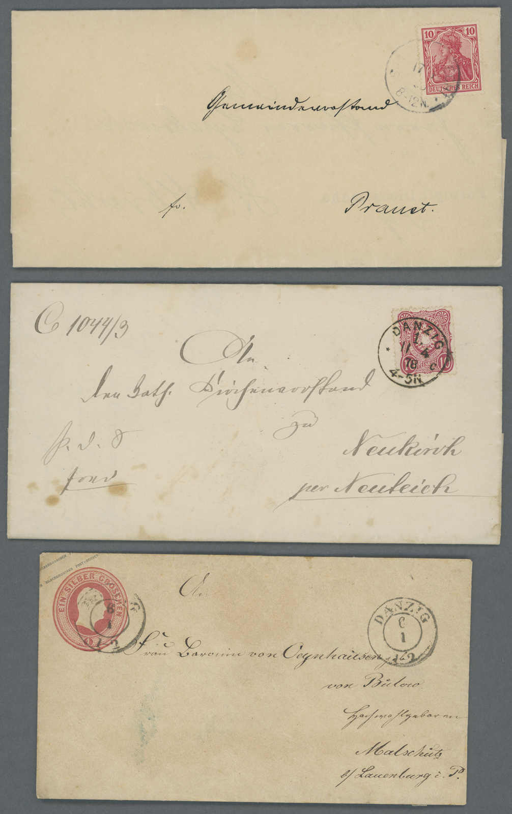 Lot 586 - deutschland danzig -  Auction House Thomas Schantl 5th Auktionshaus Thomas Schantl Auction