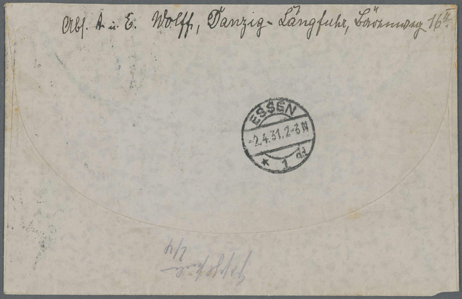 Lot 741 - deutschland danzig -  Auction House Thomas Schantl 5th Auktionshaus Thomas Schantl Auction
