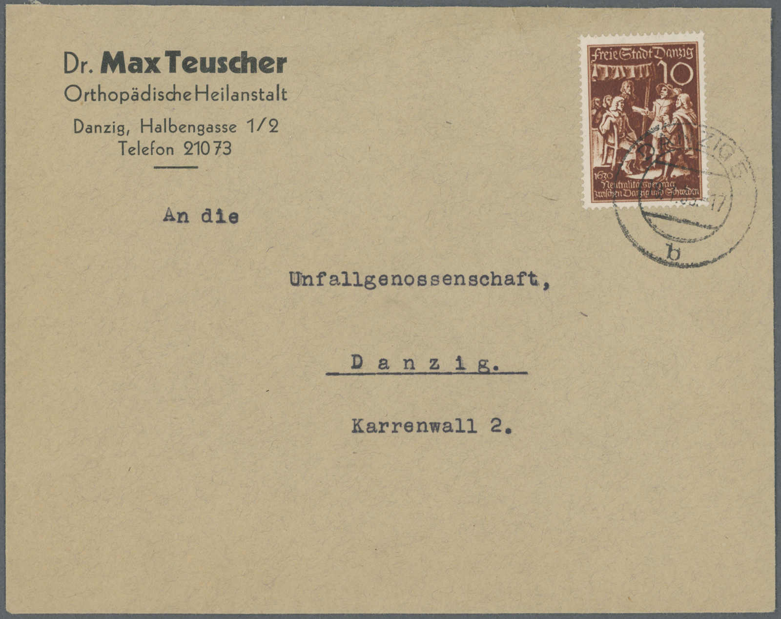 Lot 768 - deutschland danzig -  Auction House Thomas Schantl 5th Auktionshaus Thomas Schantl Auction