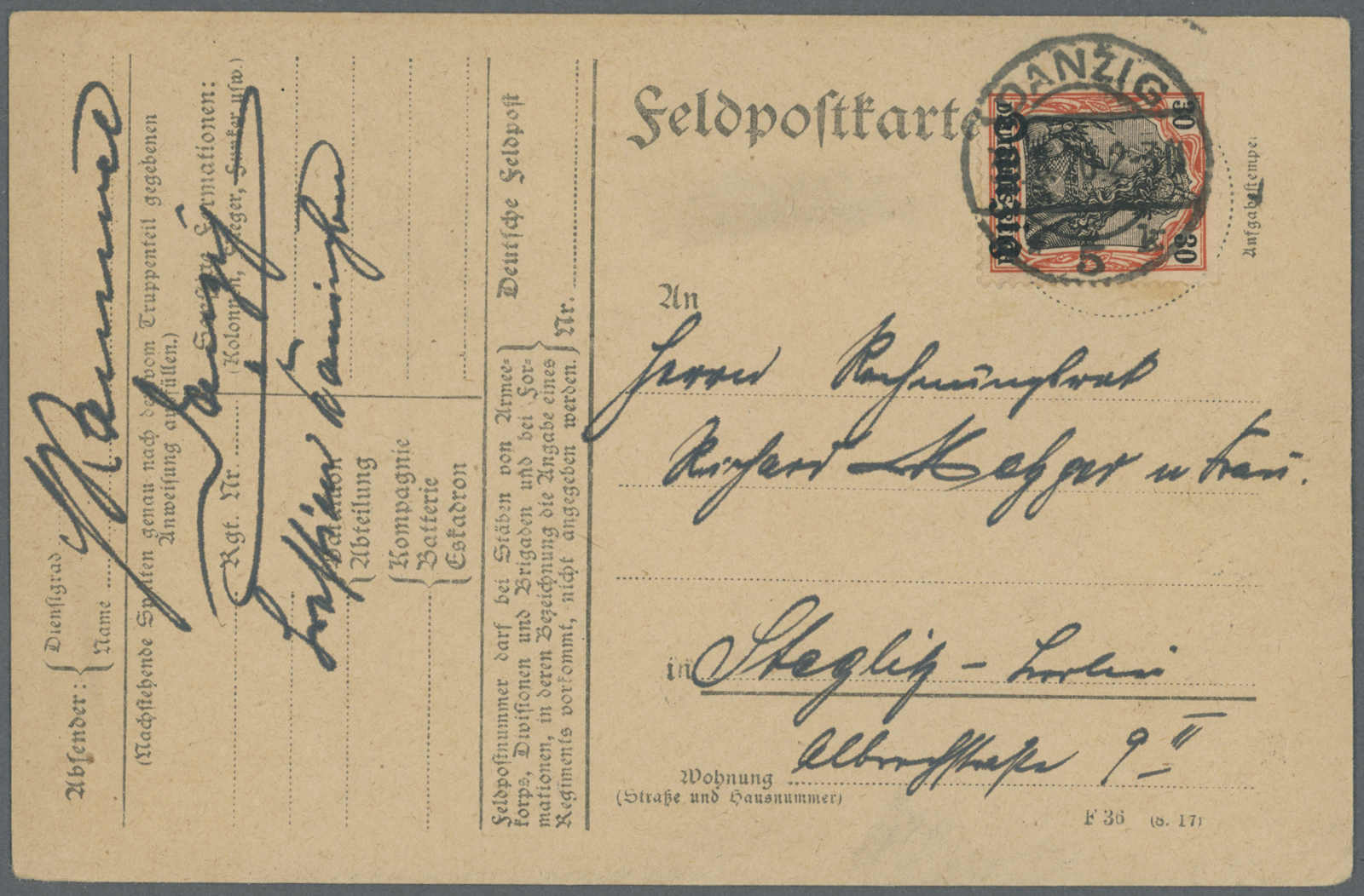 Lot 612 - deutschland danzig - Auction House Thomas Schantl 5th Auktionshaus Thomas Schantl Auction Lot 612 - deutschland danzig - Auction House Thomas Schantl 5th Auktionshaus Thomas Schantl Auction
