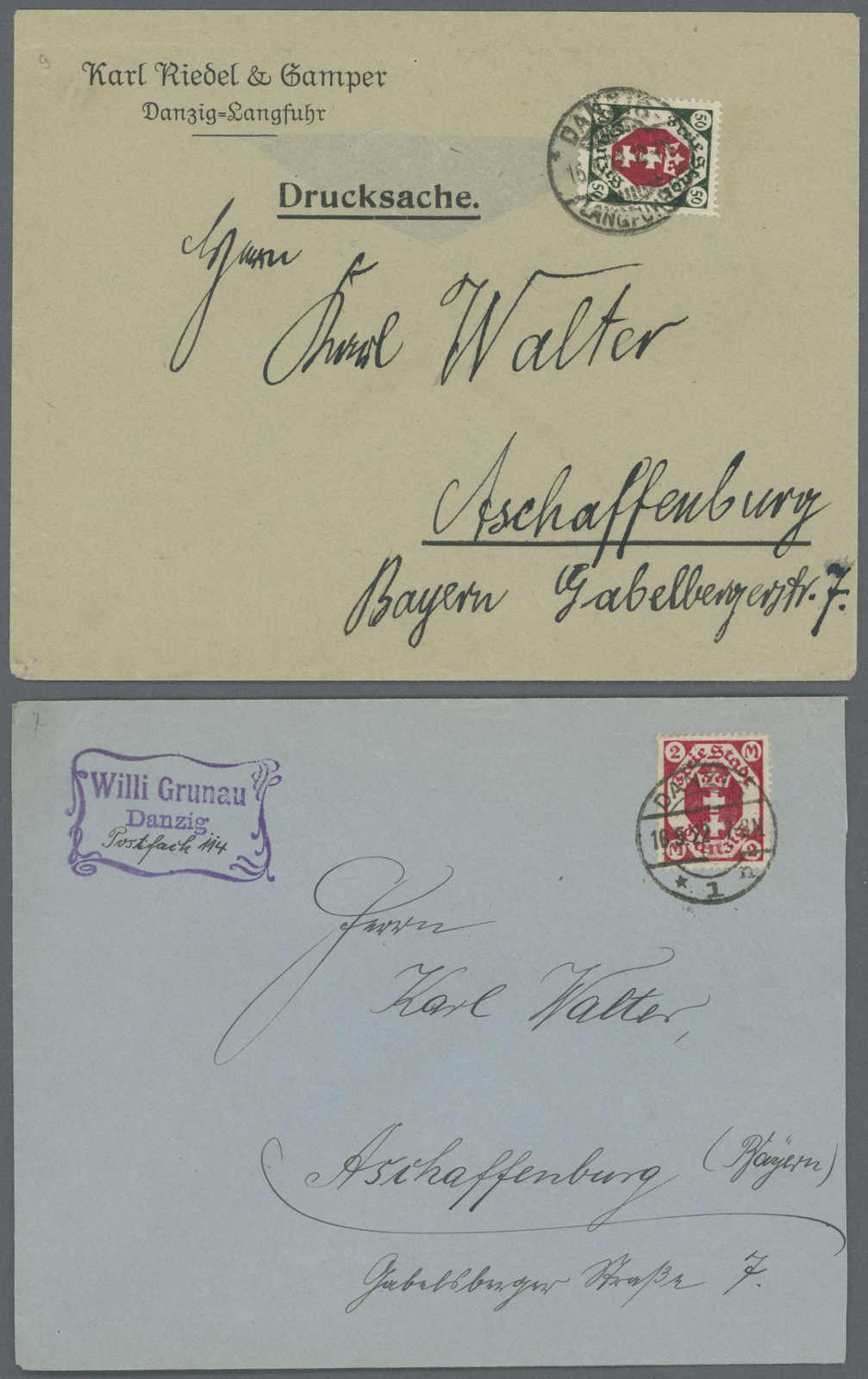 Lot 650 - deutschland danzig - Auction House Thomas Schantl 5th Auktionshaus Thomas Schantl Auction Lot 650 - deutschland danzig - Auction House Thomas Schantl 5th Auktionshaus Thomas Schantl Auction