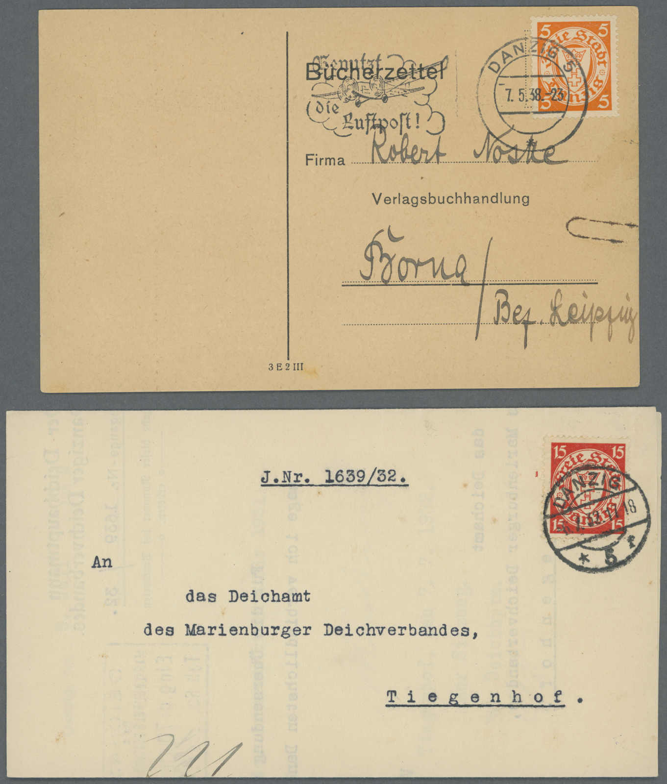 Lot 703 - deutschland danzig -  Auction House Thomas Schantl 5th Auktionshaus Thomas Schantl Auction