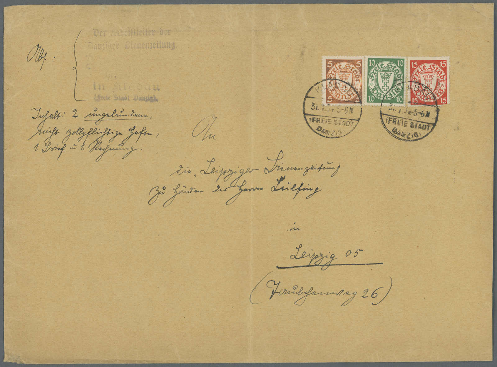 Lot 702 - deutschland danzig -  Auction House Thomas Schantl 5th Auktionshaus Thomas Schantl Auction
