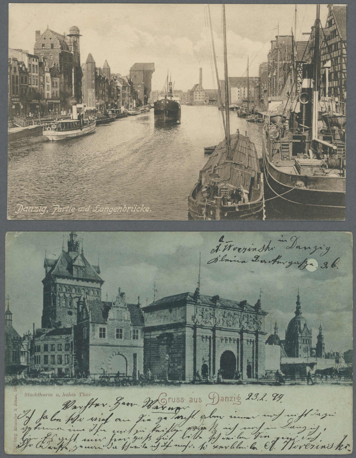Lot 816 - deutschland danzig -  Auction House Thomas Schantl 5th Auktionshaus Thomas Schantl Auction