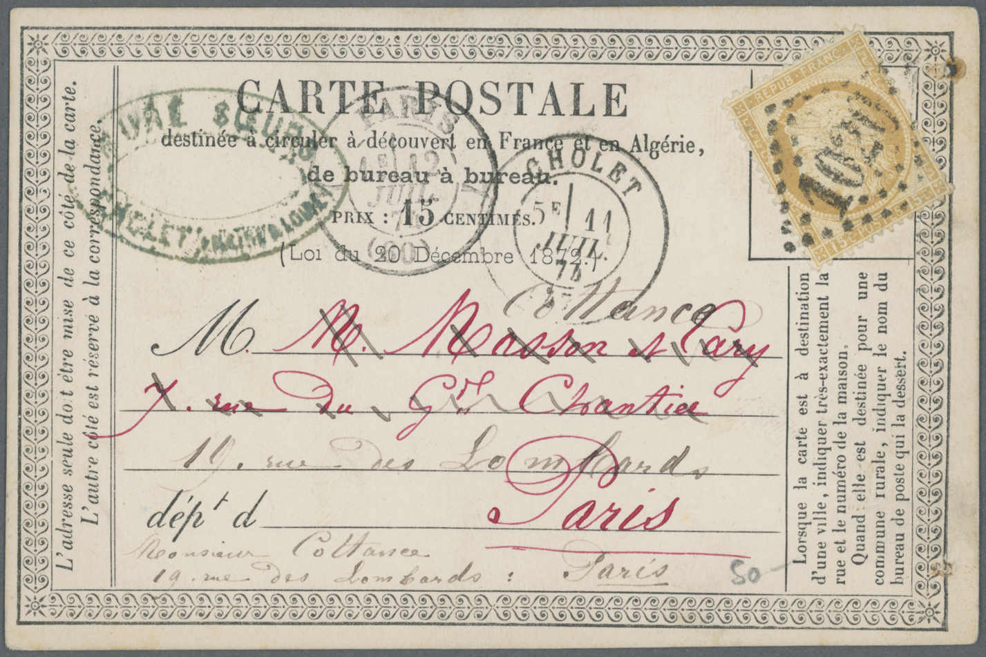 Lot 1305 - europa frankreich -  Auction House Thomas Schantl 5th Auktionshaus Thomas Schantl Auction