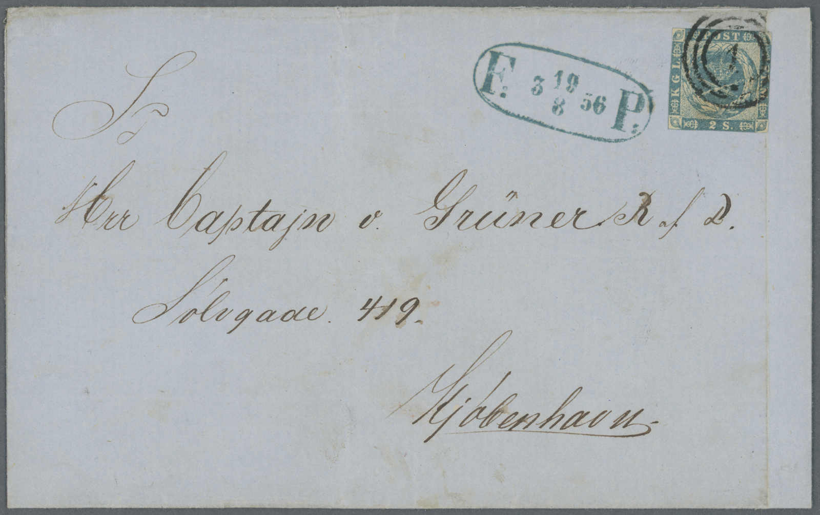 Lot 225 - deutschland altdeutschland schleswig stempel auf dänemark -  Auction House Thomas Schantl 5th Auktionshaus Thomas Schantl Auction
