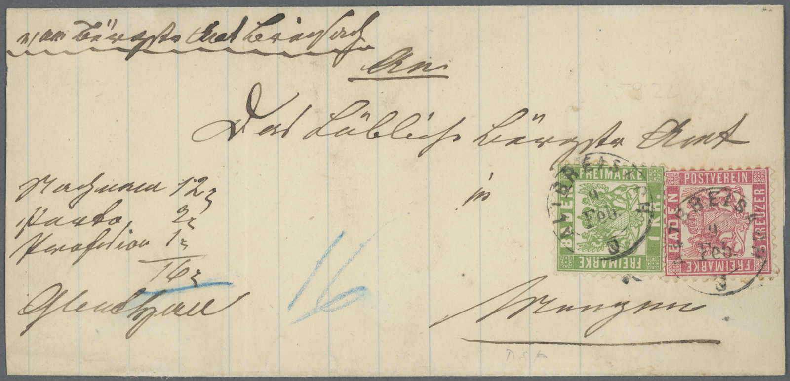 Lot 15 - deutschland altdeutschland baden -  Auction House Thomas Schantl 5th Auktionshaus Thomas Schantl Auction