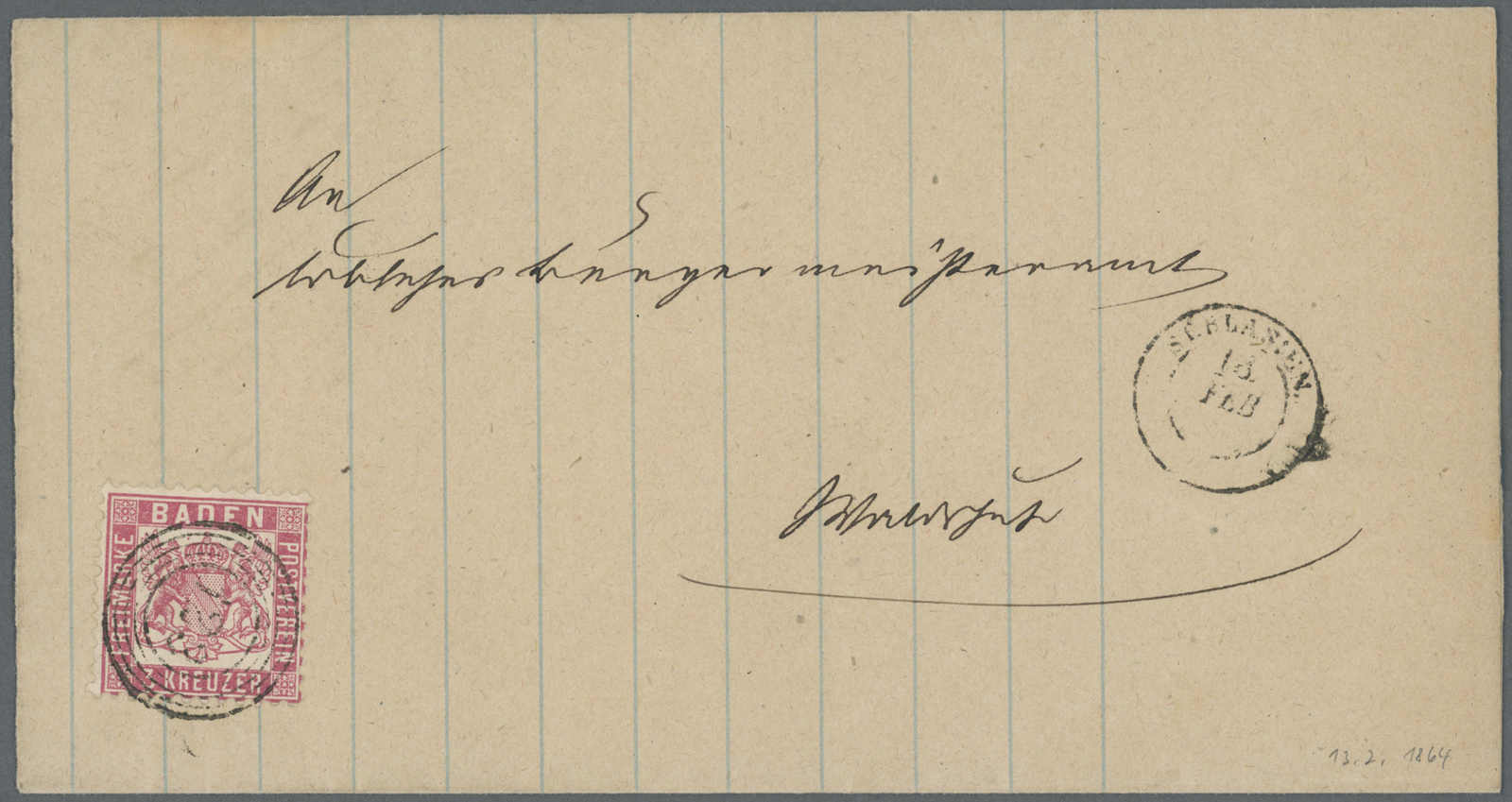 Lot 8 - deutschland altdeutschland baden -  Auction House Thomas Schantl 5th Auktionshaus Thomas Schantl Auction