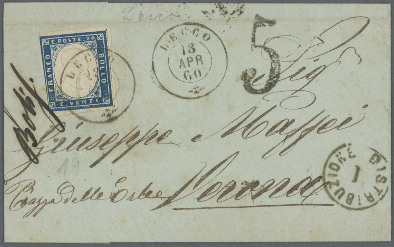 Lot 1584 - europa italien staaten sardinien - Auction House Thomas Schantl 5th Auktionshaus Thomas Schantl Auction Lot 1584 - europa italien staaten sardinien - Auction House Thomas Schantl 5th Auktionshaus Thomas Schantl Auction