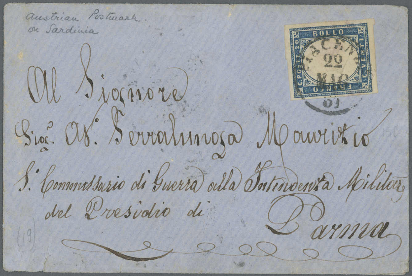 Lot 1583 - europa italien staaten sardinien - Auction House Thomas Schantl 5th Auktionshaus Thomas Schantl Auction Lot 1583 - europa italien staaten sardinien - Auction House Thomas Schantl 5th Auktionshaus Thomas Schantl Auction