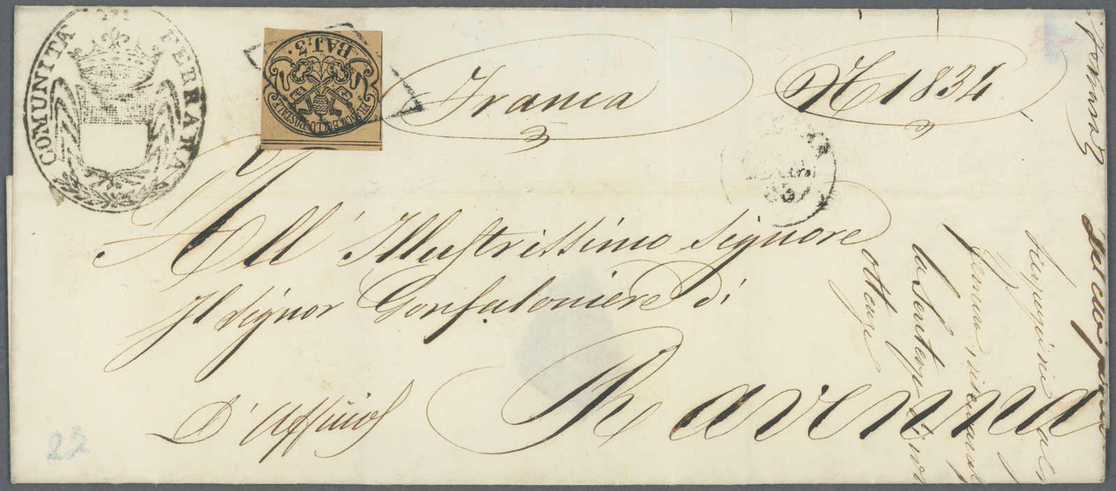 Lot 1547 - europa italien staaten kirchenstaat -  Auction House Thomas Schantl 5th Auktionshaus Thomas Schantl Auction