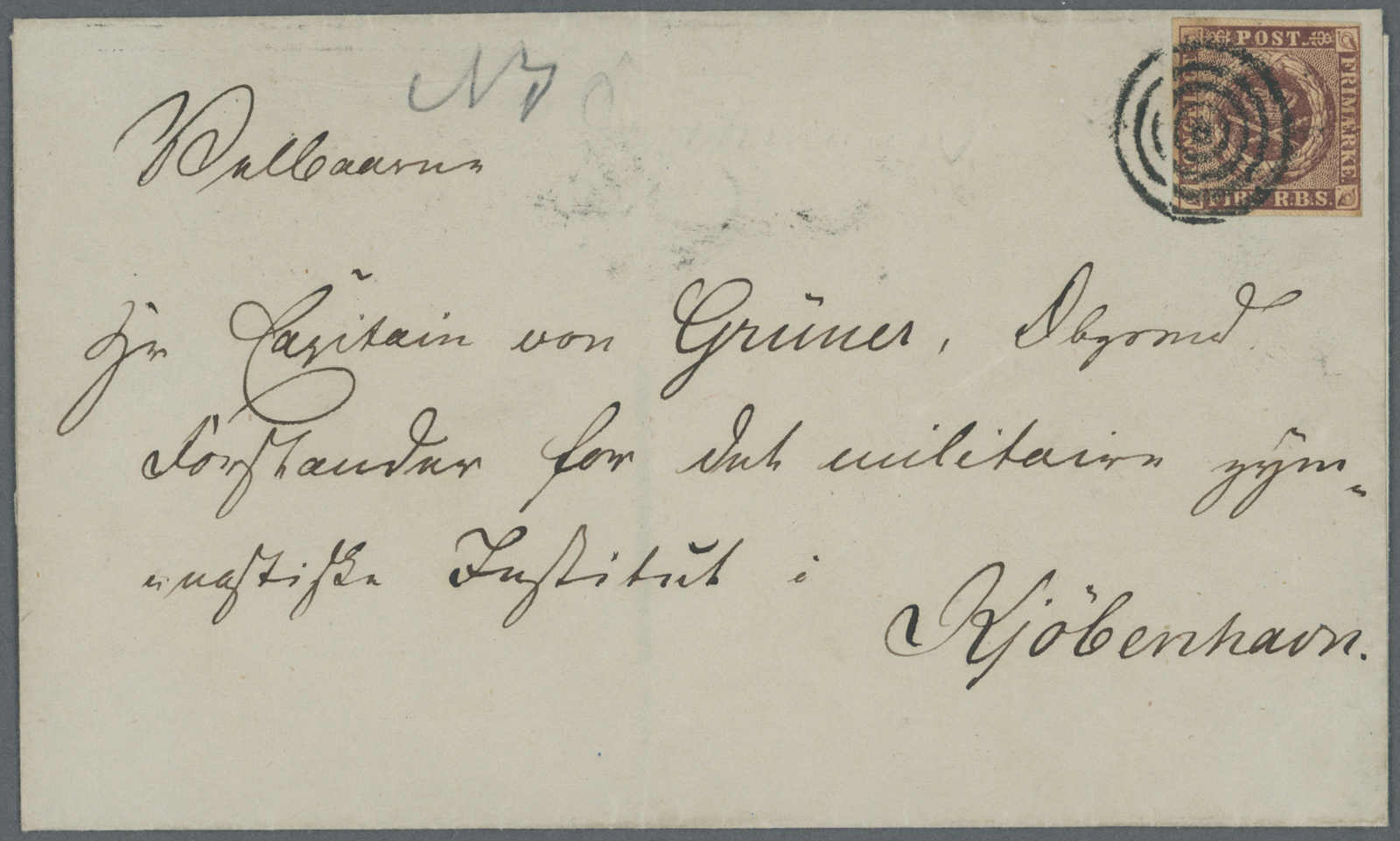 Lot 222 - deutschland altdeutschland schleswig stempel auf dänemark -  Auction House Thomas Schantl 5th Auktionshaus Thomas Schantl Auction