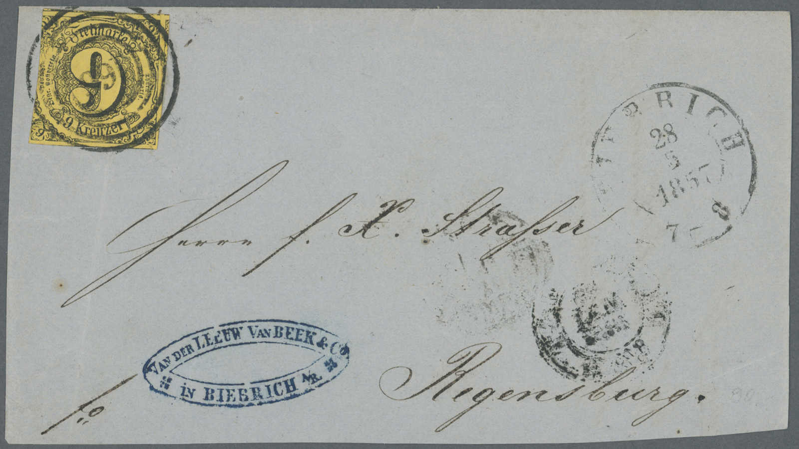 Lot 242 - deutschland altdeutschland thurn und taxis - Auction House Thomas Schantl 5th Auktionshaus Thomas Schantl Auction Lot 242 - deutschland altdeutschland thurn und taxis - Auction House Thomas Schantl 5th Auktionshaus Thomas Schantl Auction