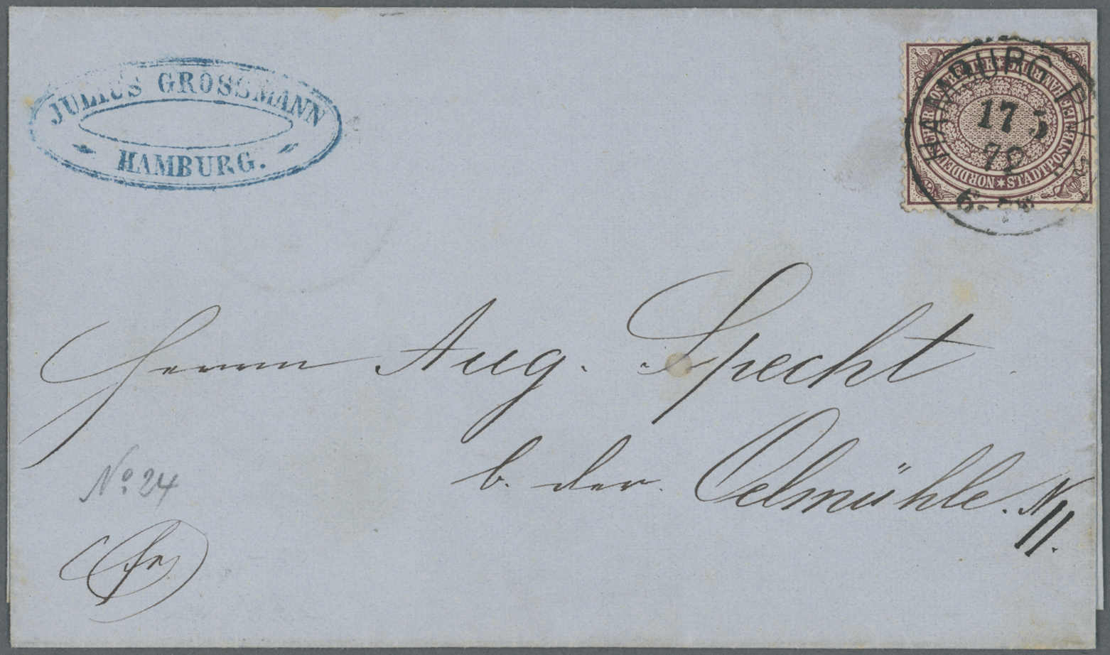 Lot 116 - deutschland altdeutschland norddeutscher postbezirk -  Auction House Thomas Schantl 5th Auktionshaus Thomas Schantl Auction