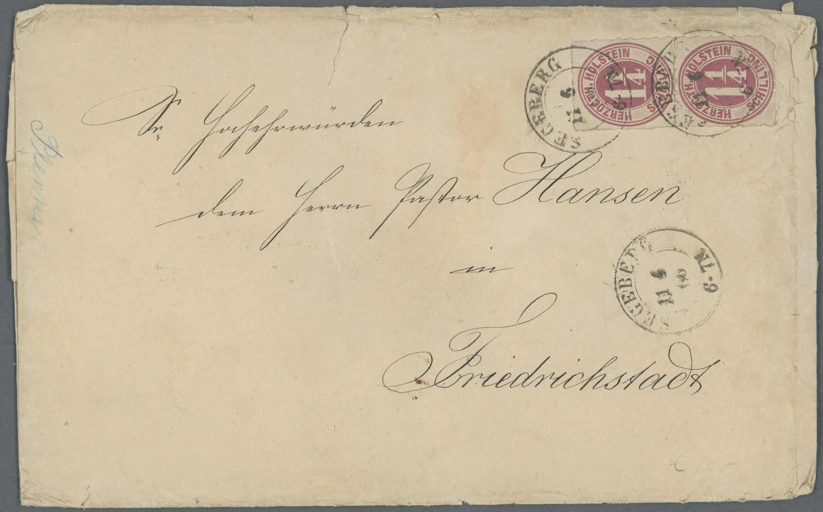Lot 217 - deutschland altdeutschland schleswig holstein -  Auction House Thomas Schantl 5th Auktionshaus Thomas Schantl Auction