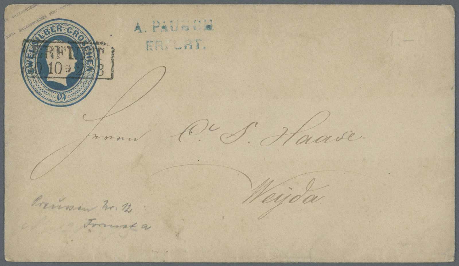 Lot 166 - deutschland altdeutschland preussen - Auction House Thomas Schantl 5th Auktionshaus Thomas Schantl Auction Lot 166 - deutschland altdeutschland preussen - Auction House Thomas Schantl 5th Auktionshaus Thomas Schantl Auction