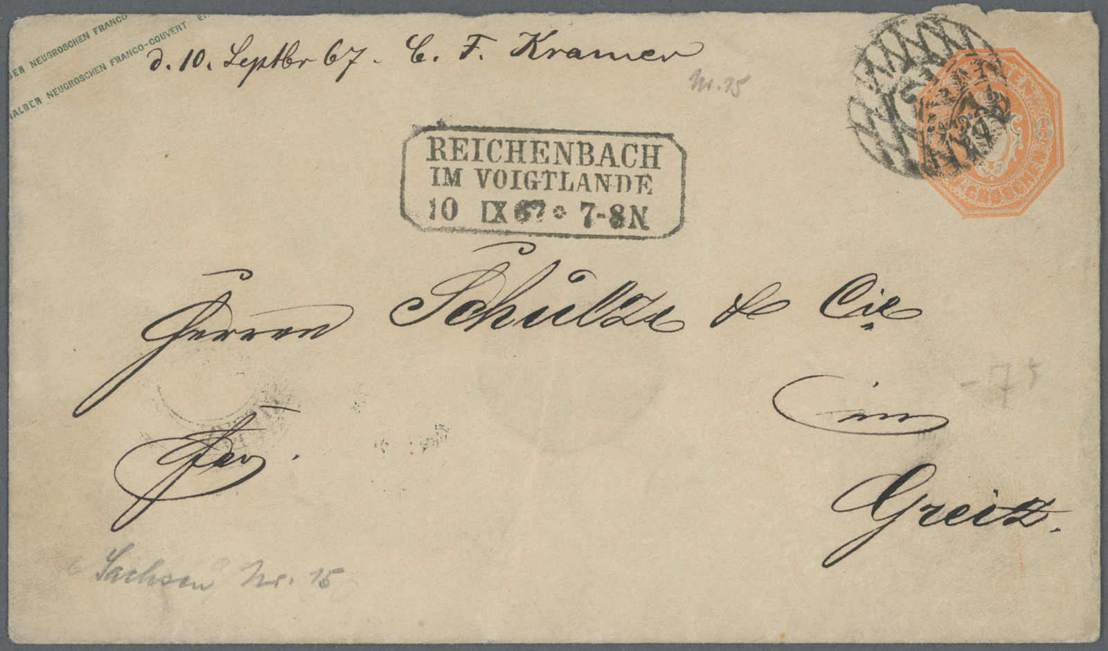 Lot 214 - deutschland altdeutschland sachsen -  Auction House Thomas Schantl 5th Auktionshaus Thomas Schantl Auction