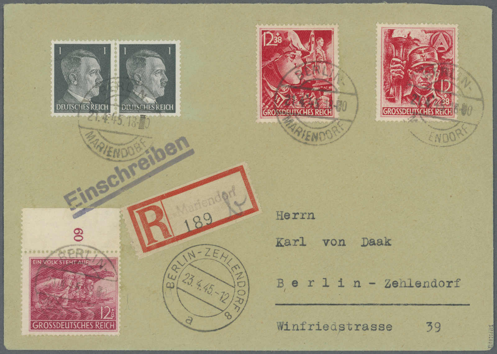 Lot 337 - deutschland Deutsches Reich -  Auction House Thomas Schantl 5th Auktionshaus Thomas Schantl Auction