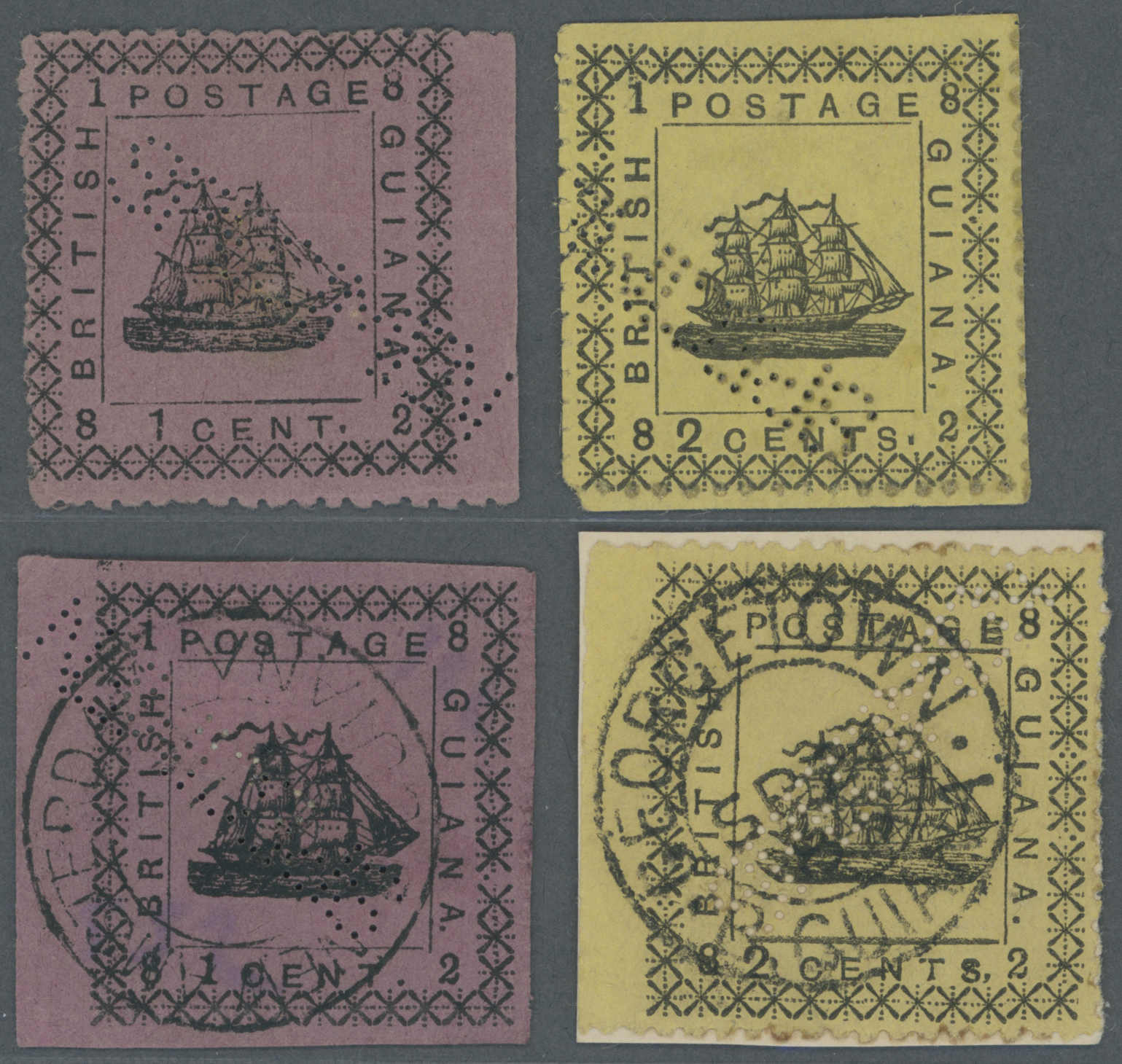 Lot 1487 - andere gebiete Britsch Guyana -  Auction House Thomas Schantl 5th Auktionshaus Thomas Schantl Auction