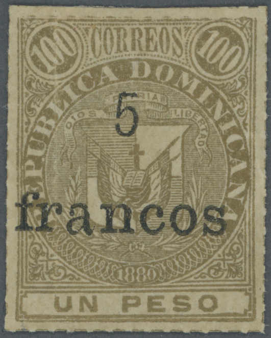 Lot 1079 - andere gebiete dominikanische republik - Auction House Thomas Schantl 5th Auktionshaus Thomas Schantl Auction Lot 1079 - andere gebiete dominikanische republik - Auction House Thomas Schantl 5th Auktionshaus Thomas Schantl Auction