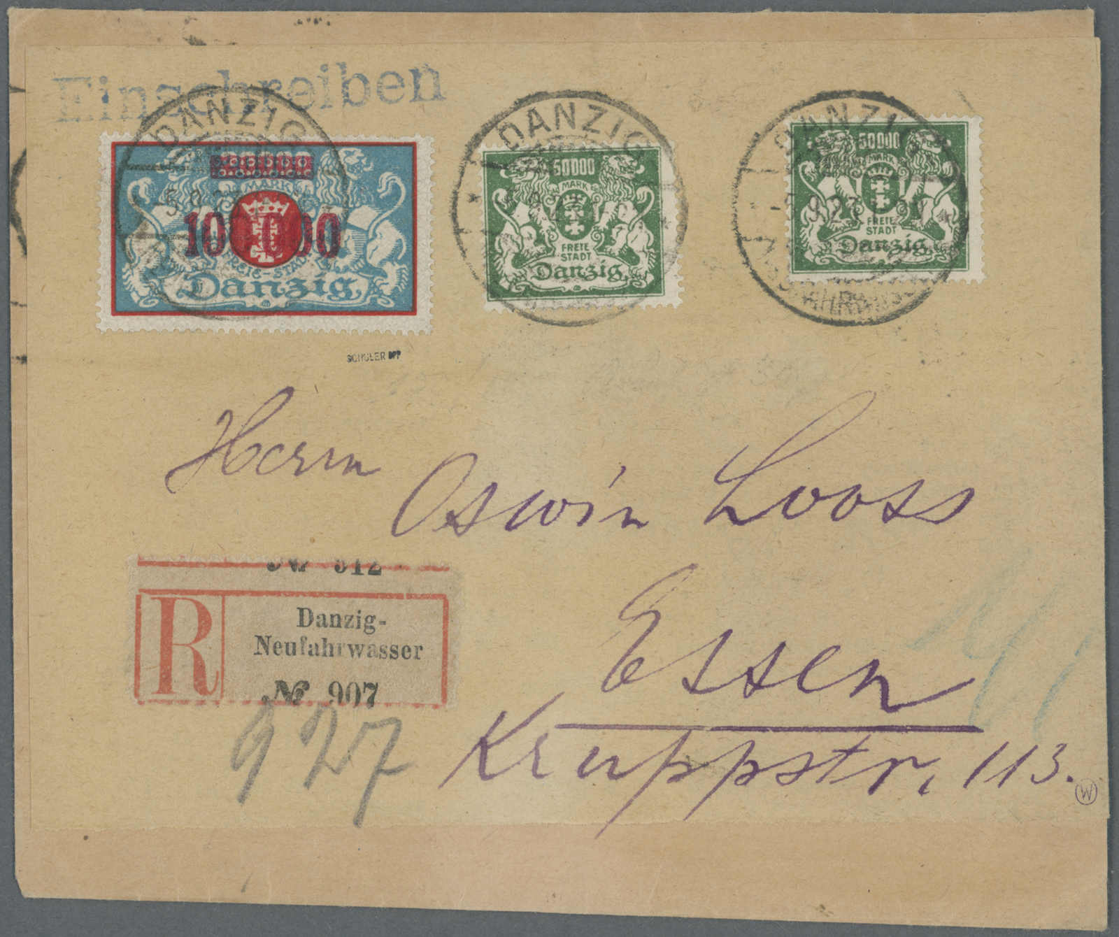 Lot 681 - deutschland danzig - Auction House Thomas Schantl 5th Auktionshaus Thomas Schantl Auction Lot 681 - deutschland danzig - Auction House Thomas Schantl 5th Auktionshaus Thomas Schantl Auction