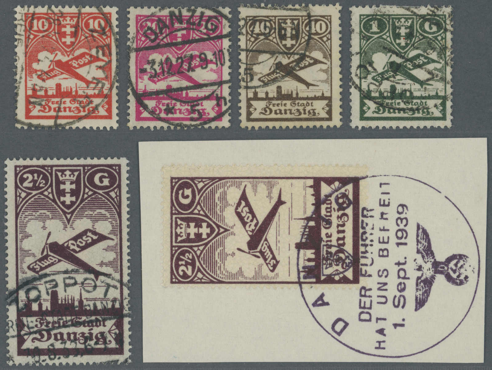 Lot 718 - deutschland danzig -  Auction House Thomas Schantl 5th Auktionshaus Thomas Schantl Auction
