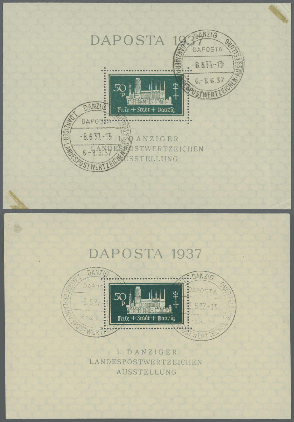 Lot 752 - deutschland danzig -  Auction House Thomas Schantl 5th Auktionshaus Thomas Schantl Auction