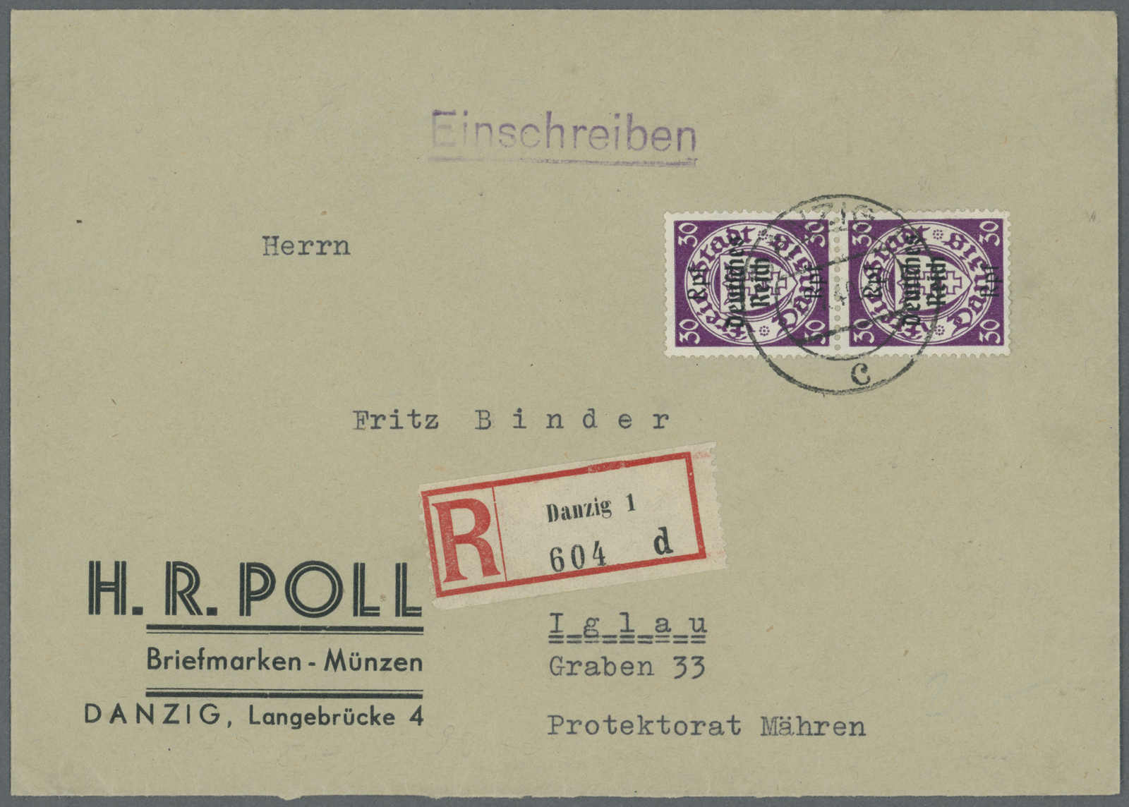 Lot 334 - deutschland Deutsches Reich -  Auction House Thomas Schantl 5th Auktionshaus Thomas Schantl Auction