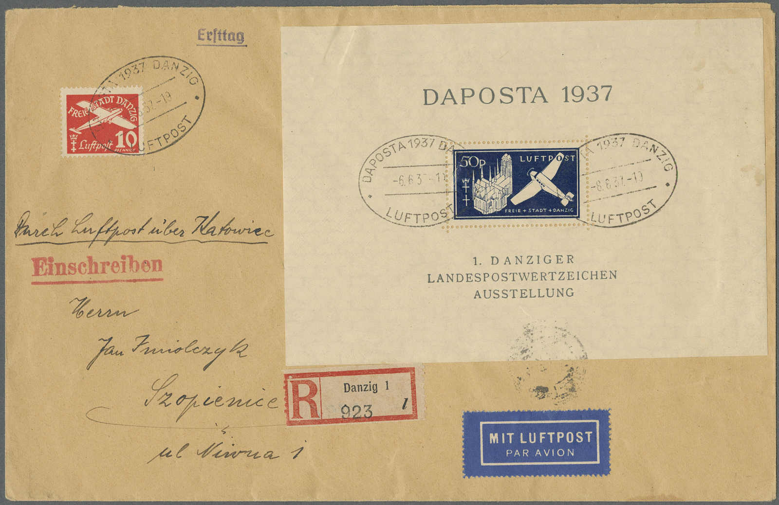 Lot 754 - deutschland danzig -  Auction House Thomas Schantl 5th Auktionshaus Thomas Schantl Auction