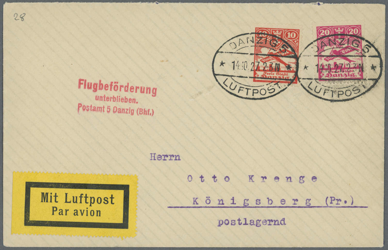 Lot 721 - deutschland danzig -  Auction House Thomas Schantl 5th Auktionshaus Thomas Schantl Auction