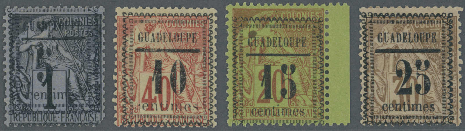 Lot 1470 - andere gebiete guadeloupe - Auction House Thomas Schantl 5th Auktionshaus Thomas Schantl Auction Lot 1470 - andere gebiete guadeloupe - Auction House Thomas Schantl 5th Auktionshaus Thomas Schantl Auction
