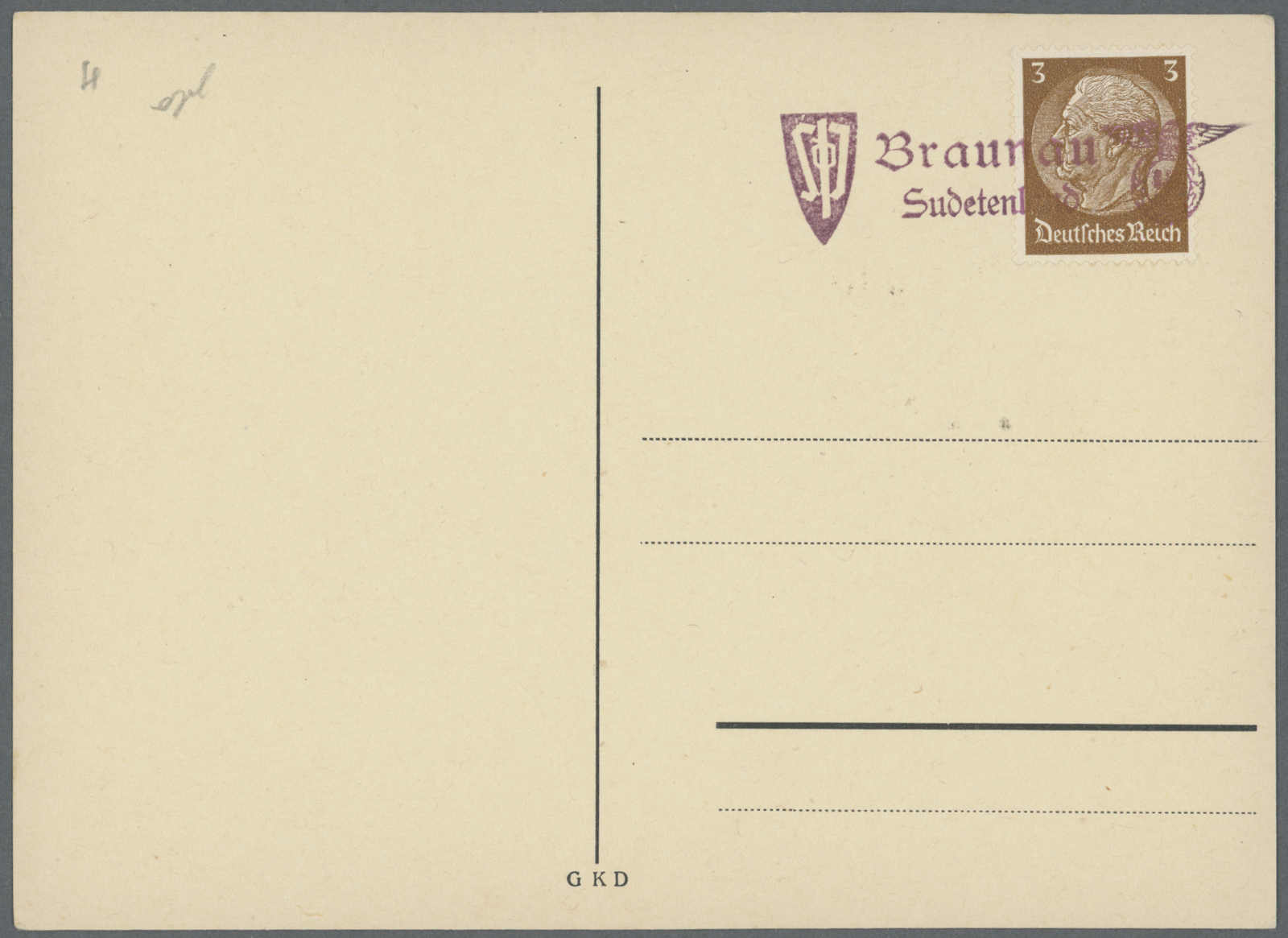 Lot 844 - deutschland sudetenland - Auction House Thomas Schantl 5th Auktionshaus Thomas Schantl Auction Lot 844 - deutschland sudetenland - Auction House Thomas Schantl 5th Auktionshaus Thomas Schantl Auction