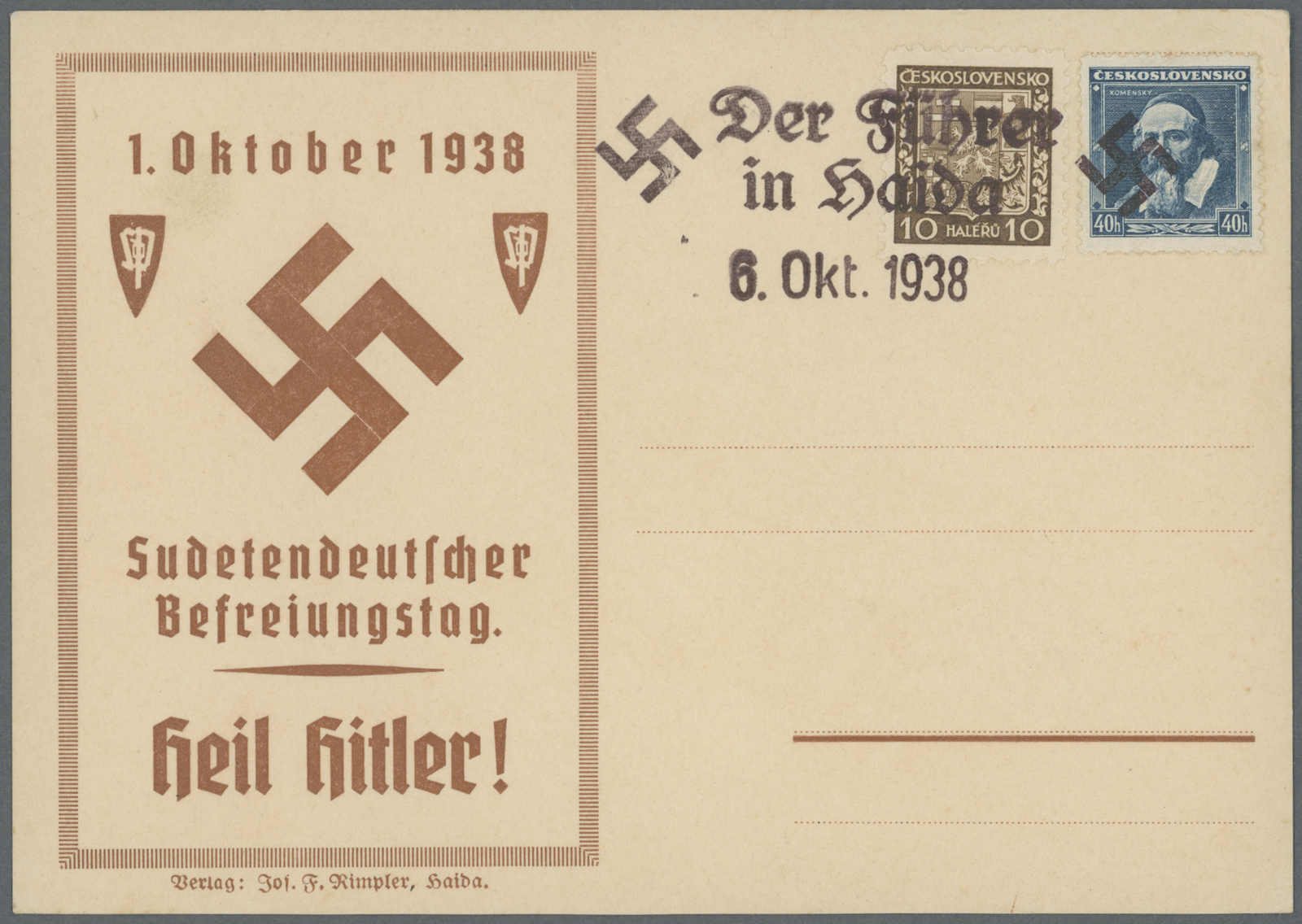 Lot 845 - deutschland sudetenland - Auction House Thomas Schantl 5th Auktionshaus Thomas Schantl Auction Lot 845 - deutschland sudetenland - Auction House Thomas Schantl 5th Auktionshaus Thomas Schantl Auction