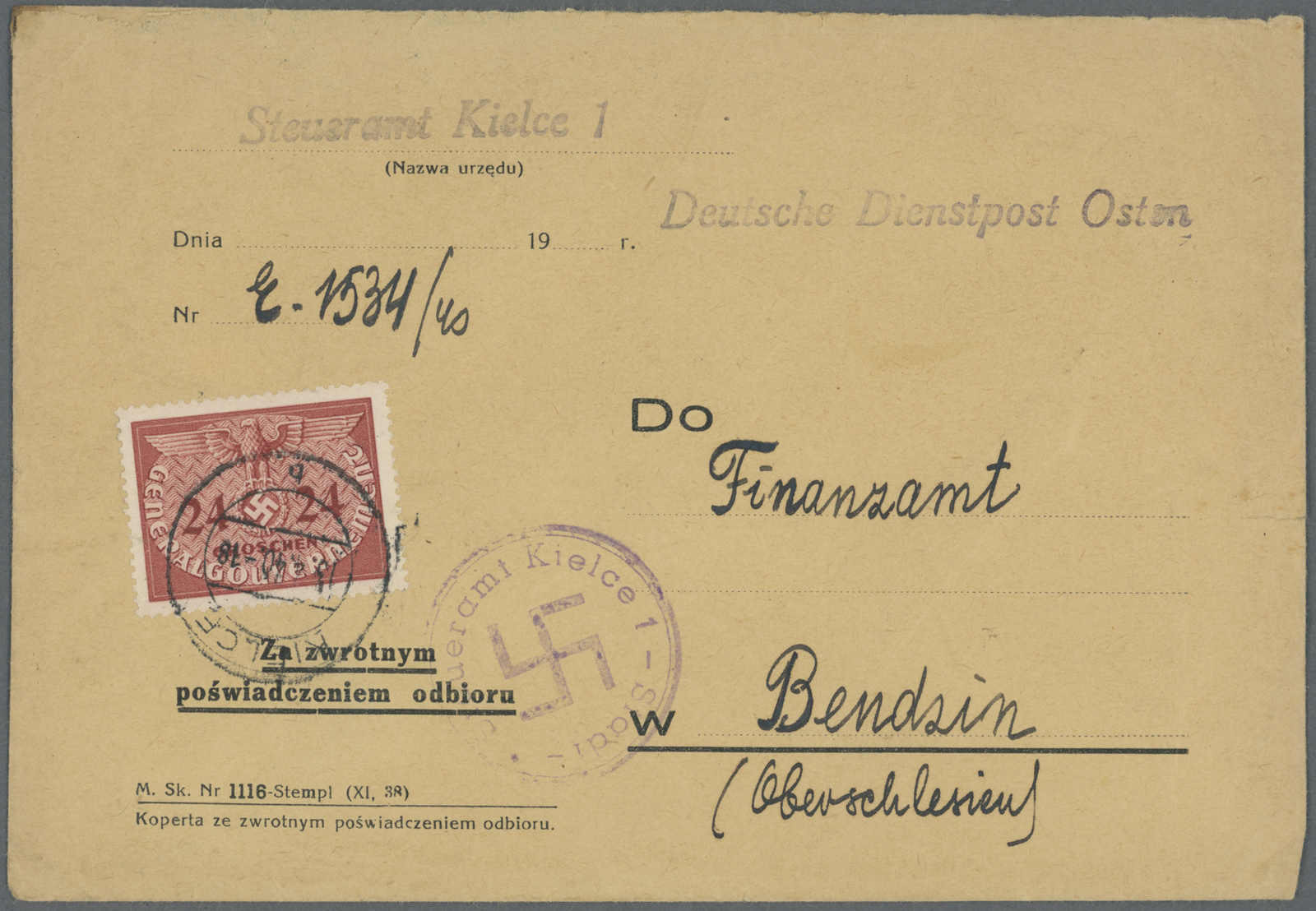 Lot 902 - deutschland generalgouvernement -  Auction House Thomas Schantl 5th Auktionshaus Thomas Schantl Auction