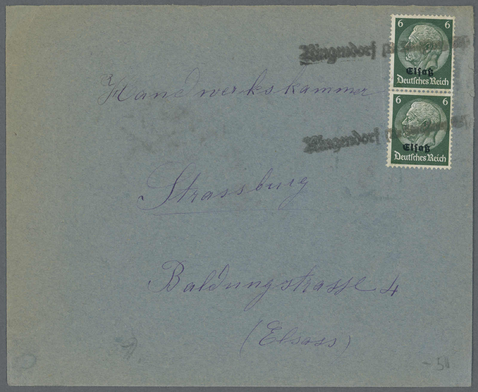 Lot 892 - deutschland deutsche besetzung ii. wk elsass - Auction House Thomas Schantl 5th Auktionshaus Thomas Schantl Auction Lot 892 - deutschland deutsche besetzung ii. wk elsass - Auction House Thomas Schantl 5th Auktionshaus Thomas Schantl Auction