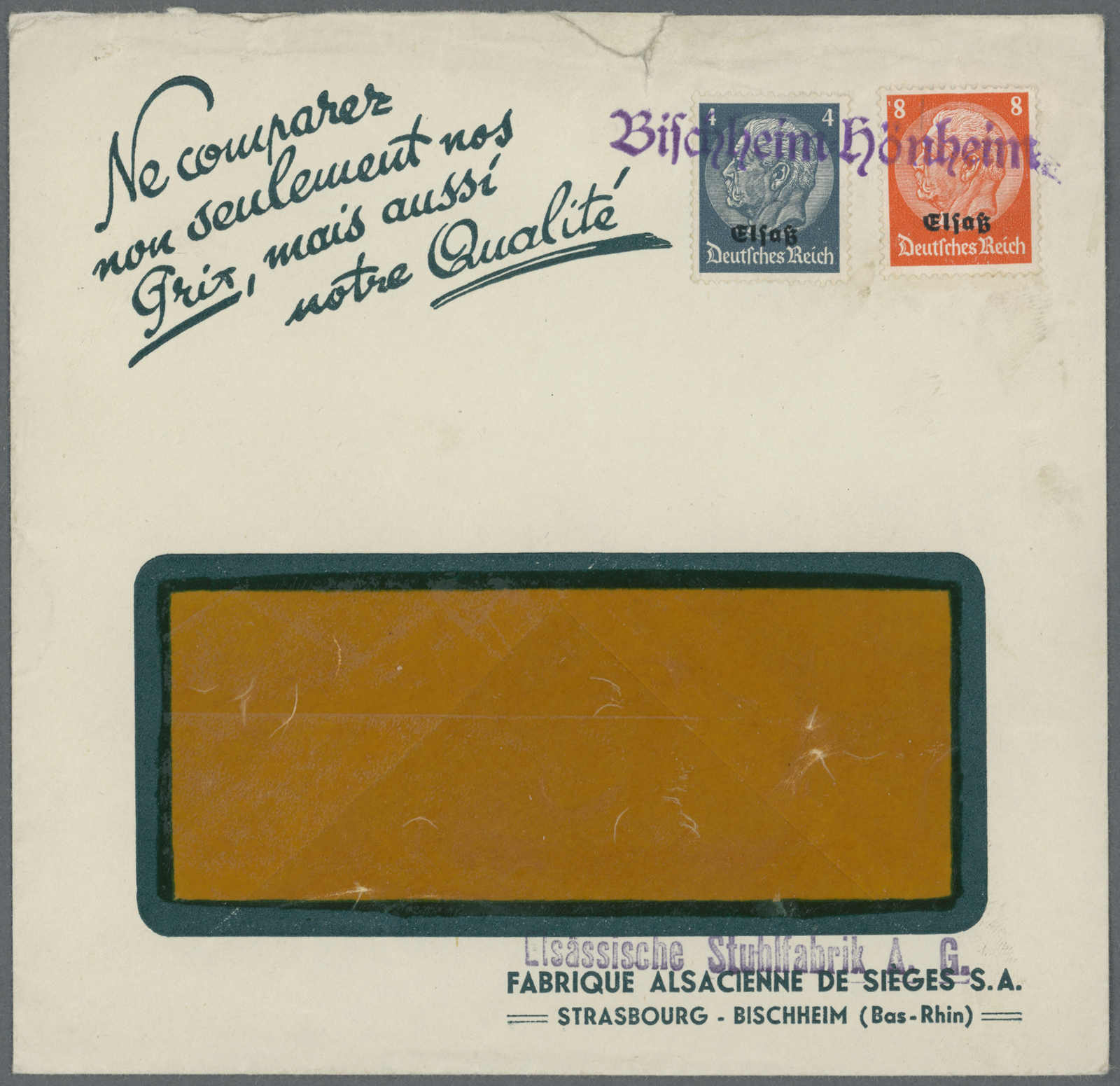 Lot 891 - deutschland deutsche besetzung ii. wk elsass - Auction House Thomas Schantl 5th Auktionshaus Thomas Schantl Auction Lot 891 - deutschland deutsche besetzung ii. wk elsass - Auction House Thomas Schantl 5th Auktionshaus Thomas Schantl Auction