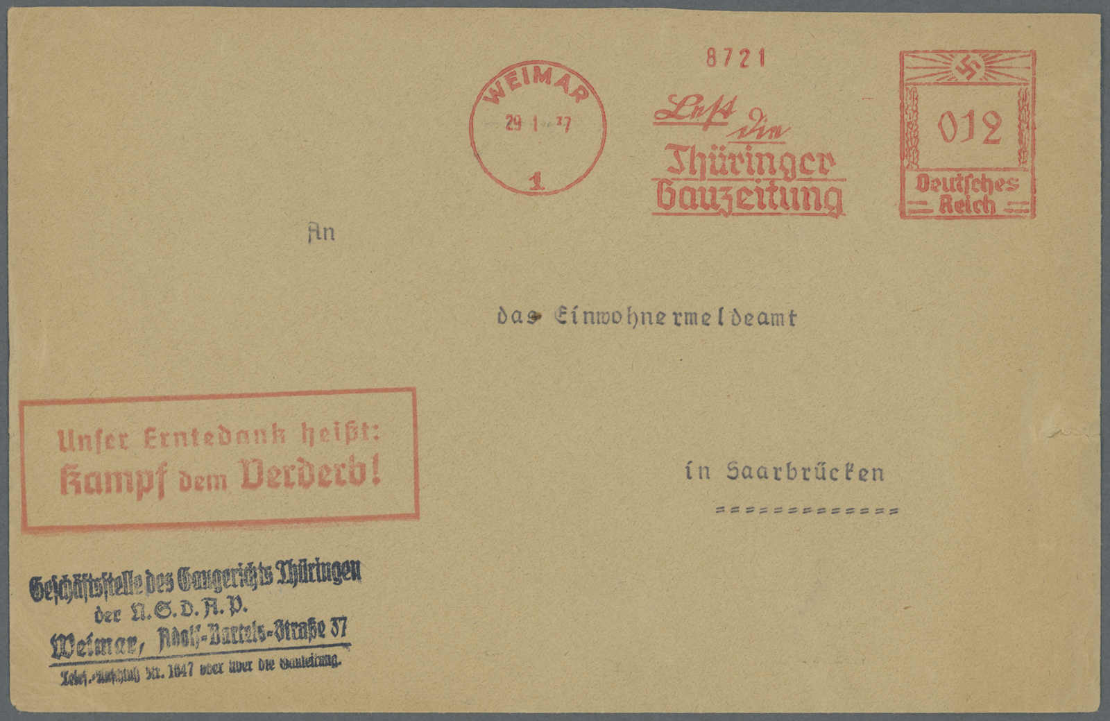 Lot 327 - deutschland Deutsches Reich -  Auction House Thomas Schantl 5th Auktionshaus Thomas Schantl Auction