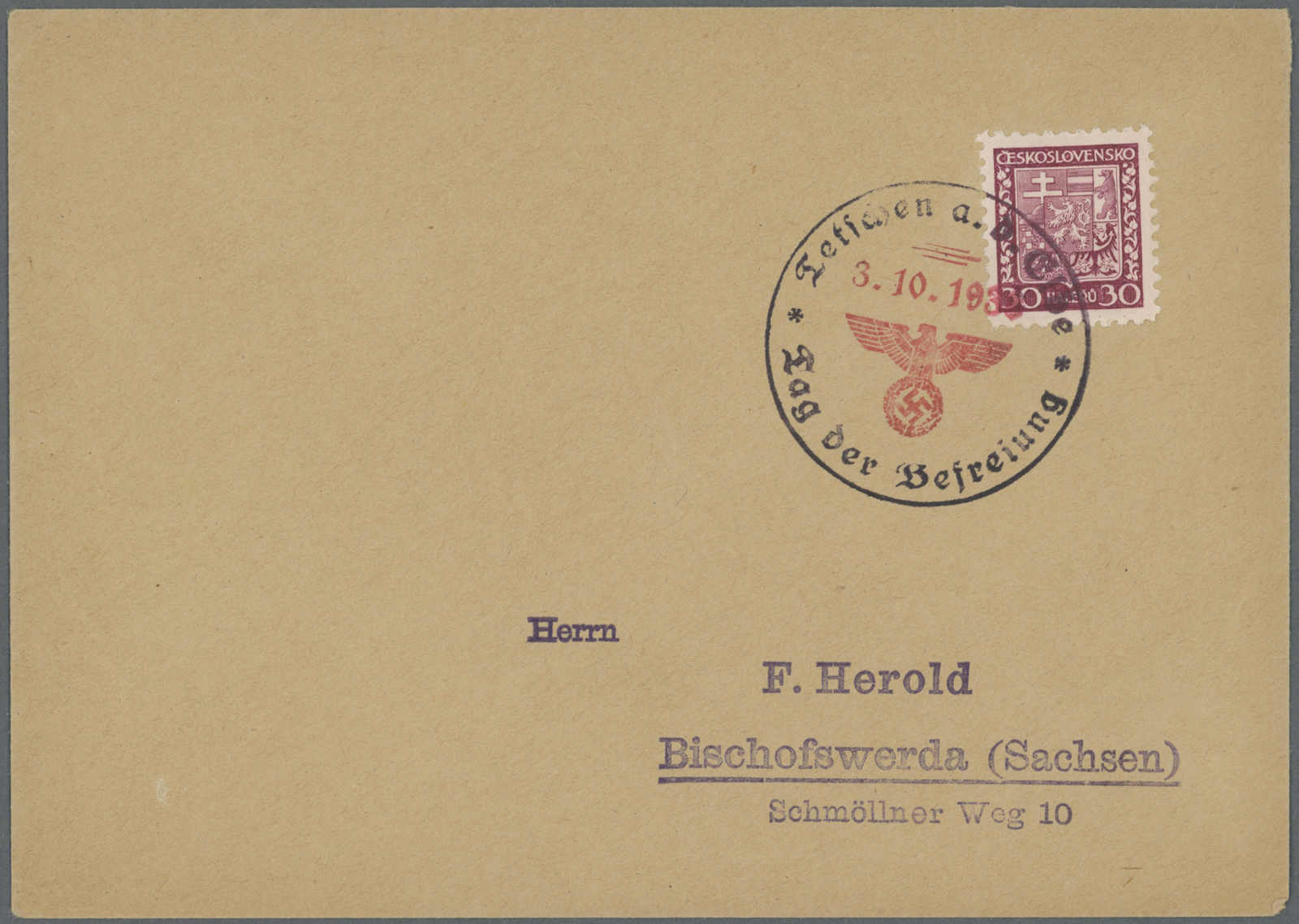 Lot 865 - deutschland sudetenland - Auction House Thomas Schantl 5th Auktionshaus Thomas Schantl Auction Lot 865 - deutschland sudetenland - Auction House Thomas Schantl 5th Auktionshaus Thomas Schantl Auction