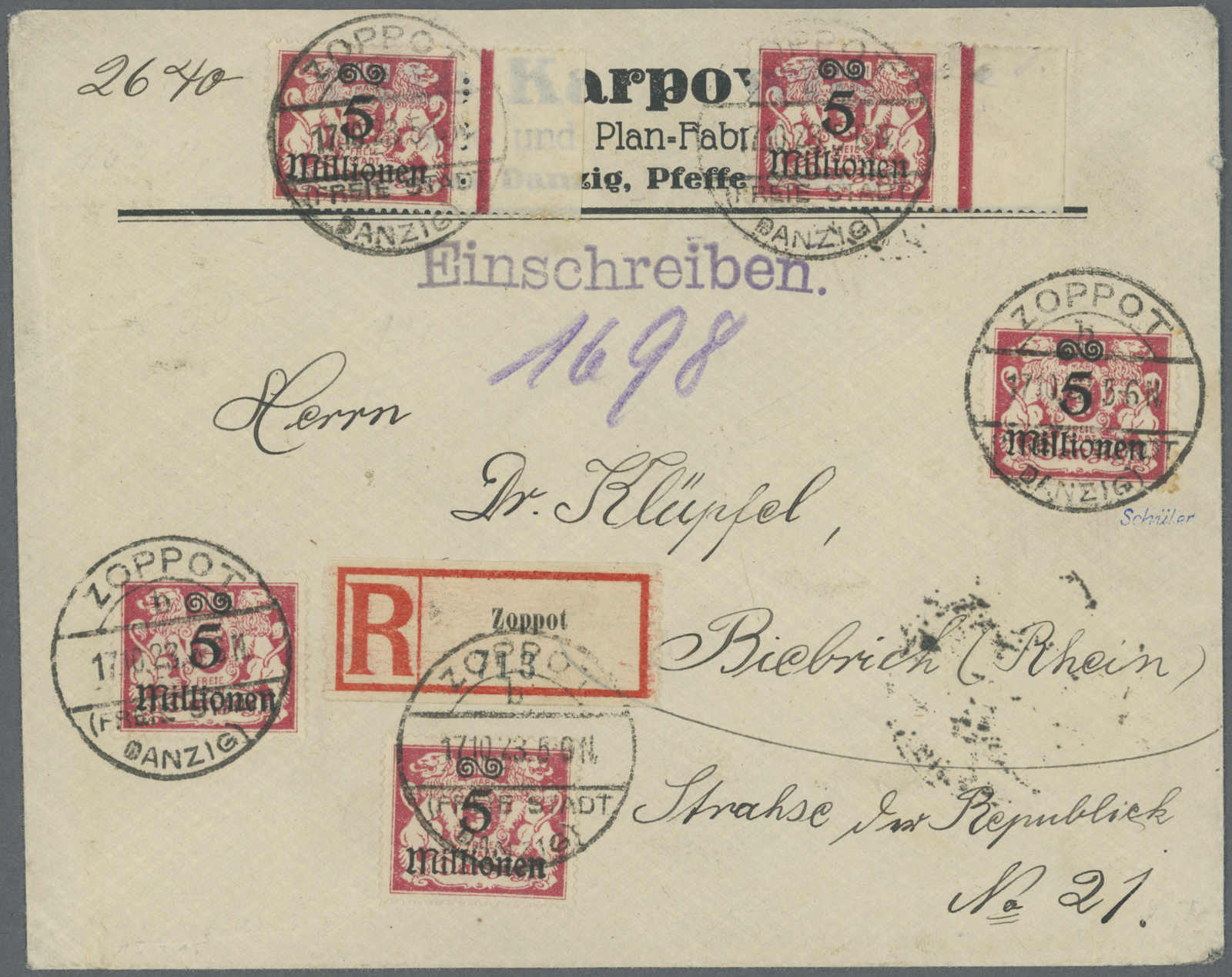 Lot 690 - deutschland danzig - Auction House Thomas Schantl 5th Auktionshaus Thomas Schantl Auction Lot 690 - deutschland danzig - Auction House Thomas Schantl 5th Auktionshaus Thomas Schantl Auction