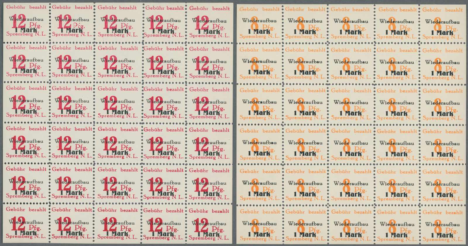 Lot 2703 - deutschland deutsche lokalausgabe spremberg - Auction House Thomas Schantl 5th Auktionshaus Thomas Schantl Auction Lot 2703 - deutschland deutsche lokalausgabe spremberg - Auction House Thomas Schantl 5th Auktionshaus Thomas Schantl Auction