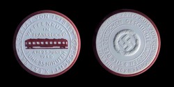 125.90: Notmünzen / Wertmarken - Porzellanmünzen